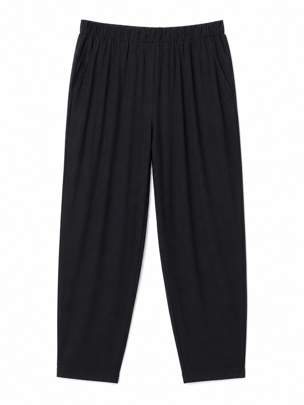ASOS Plus Size Black Pull-On Tapered Pants Size 24 - Picture 3 of 5